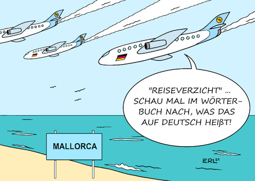 Cartoon: Fremdwort (medium) by Erl tagged politik,corona,virus,pandemie,covid19,dritte,welle,mutationen,lockdown,kontakt,beschränkung,reisen,reiseverzicht,reiseweltmeister,deutschland,flugzeug,flug,mallorca,strand,meer,ballermann,wörterbuch,fremdwort,karikatur,erl,politik,corona,virus,pandemie,covid19,dritte,welle,mutationen,lockdown,kontakt,beschränkung,reisen,reiseverzicht,reiseweltmeister,deutschland,flugzeug,flug,mallorca,strand,meer,ballermann,wörterbuch,fremdwort,karikatur,erl