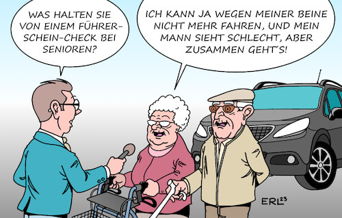 Führerschein-Check bei Senioren Führerschein-Check bei Senioren