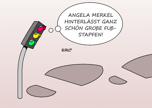 Fußstapfen Fußstapfen