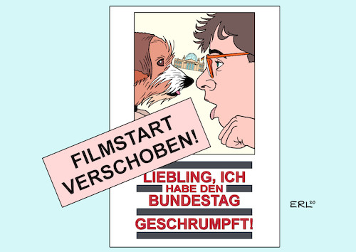 Cartoon: Ganz großes Kino (medium) by Erl tagged politik,bundestag,verkleinerung,wahlrecht,reform,parteien,streit,verzögerung,verschleppung,abgeordnete,film,liebling,ich,habe,die,kinder,geschrumpft,kino,karikatur,erl,politik,bundestag,verkleinerung,wahlrecht,reform,parteien,streit,verzögerung,verschleppung,abgeordnete,film,liebling,ich,habe,die,kinder,geschrumpft,kino,karikatur,erl