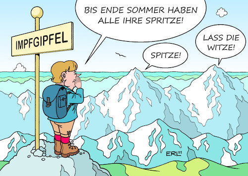 Cartoon: Geteiltes Echo (medium) by Erl tagged politik,corona,virus,pandemie,covid19,lockdown,hoffnung,impfstoff,impfung,verträge,eu,hersteller,lieferung,verzögerung,menge,streit,ärger,organisation,impfgipfel,impfangebot,versprechen,bundeskanzlerin,angela,merkel,echo,geteilt,karikatur,erl,politik,corona,virus,pandemie,covid19,lockdown,hoffnung,impfstoff,impfung,verträge,eu,hersteller,lieferung,verzögerung,menge,streit,ärger,organisation,impfgipfel,impfangebot,versprechen,bundeskanzlerin,angela,merkel,echo,geteilt,karikatur,erl