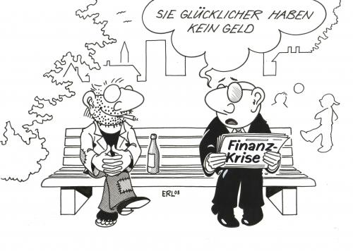 Cartoon: Glück (medium) by Erl tagged finanzkrise,bank,geld,vermögen,einlagen,ersparnisse,armut,arm,reich,angst,glück,glücklich,finanzen,finanzkrise,börse,finanzmarkt,aktien,bank,banken,bankensterben,bankers,wall street,usa,amerika,geld,lehman brothers,crash,pleite,bankrott,wirtschaft,wirtschaftskrise,aktienmarkt,wall,street,lehman,brothers,vermögen,einlagen,ersparnisse,armut,arm,reich,reichtum,angst,glück,glücklich,einkommen,gehalt,konto