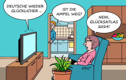 Glücksatlas 2024 Glücksatlas 2024
