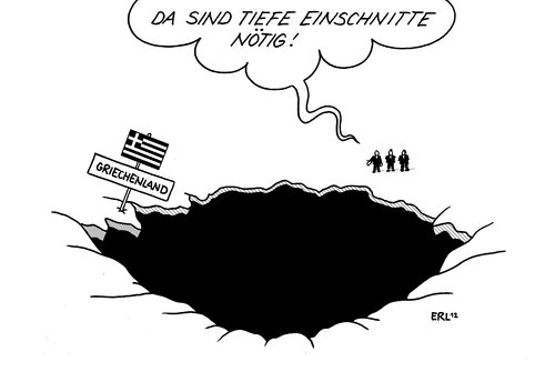 Griechenland Einschnitte Griechenland Einschnitte