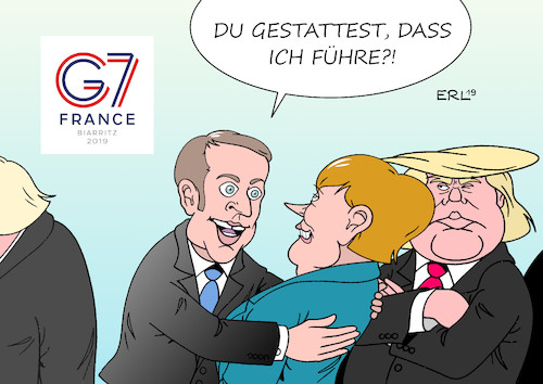 Cartoon: Guter Tänzer (medium) by Erl tagged politik,g7,gipfel,tanz,führung,initiative,macron,frankreich,iran,atomabkommen,klima,brasilien,amazonas,regenwald,usa,trump,großbritannien,gb,uk,boris,johnson,brexit,karikatur,erl,politik,g7,gipfel,tanz,führung,initiative,macron,frankreich,iran,atomabkommen,klima,brasilien,amazonas,regenwald,usa,trump,großbritannien,gb,uk,boris,johnson,brexit,karikatur,erl