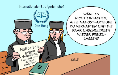 Haftbefehl gegen Netanjahu Haftbefehl gegen Netanjahu