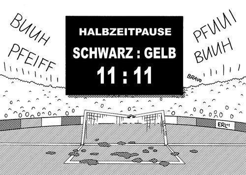 Halbzeitpause