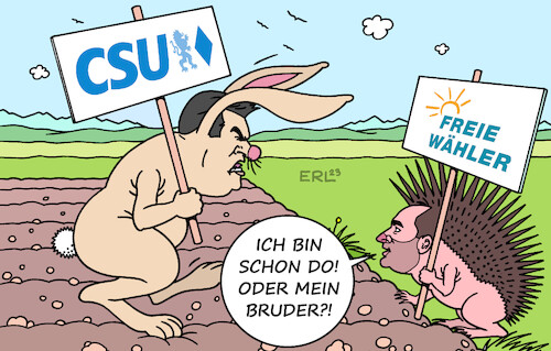Hase und Igel in Bayern Hase und Igel in Bayern