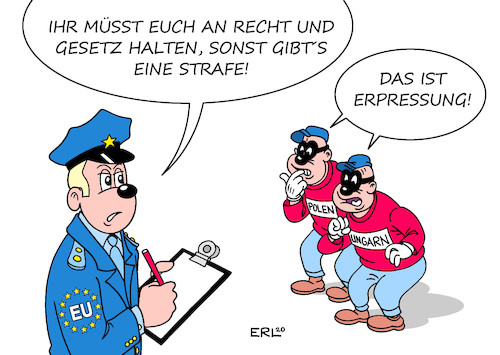 Cartoon: Haushaltsknacker (medium) by Erl tagged politik,eu,haushalt,verteilung,geld,förder,coronhilfen,bedingung,rechtsstaatlichkeit,polen,ungarn,abbau,demokratie,meinungsfreiheit,pressefreiheit,unabhägigkeit,justiz,blockade,erpressung,recht,gesetz,polizei,panzerknacker,entenhausen,corona,virus,pandemie,covid19,wirtschaft,einbruch,karikatur,erl,politik,eu,haushalt,verteilung,geld,förder,coronhilfen,bedingung,rechtsstaatlichkeit,polen,ungarn,abbau,demokratie,meinungsfreiheit,pressefreiheit,unabhägigkeit,justiz,blockade,erpressung,recht,gesetz,polizei,panzerknacker,entenhausen,corona,virus,pandemie,covid19,wirtschaft,einbruch,karikatur,erl