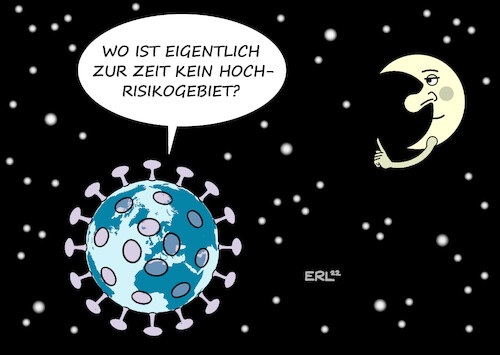 Cartoon: Hochrisikogebiet (medium) by Erl tagged politik,corona,virus,pandemie,covid19,fünfte,welle,omikron,variante,fallzahlen,inzidenz,rekord,hochrisikogebiete,länder,erde,all,weltall,mond,karikatur,erl,politik,corona,virus,pandemie,covid19,fünfte,welle,omikron,variante,fallzahlen,inzidenz,rekord,hochrisikogebiete,länder,erde,all,weltall,mond,karikatur,erl