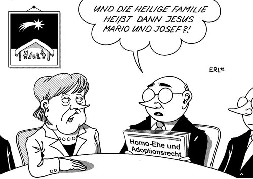 Homo-Ehe und Adoptionsrecht