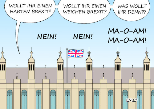 Cartoon: House of Commons (medium) by Erl tagged politik,brexit,großbritannien,gb,uk,austritt,eu,europäische,union,premierministerin,theresa,may,vertrag,abstimmung,parlament,niederlage,ungewissheit,no,deal,chaos,zweites,referendum,nachverhandlung,brüssel,termin,29,märz,verschiebung,12,april,22,mai,unterhaus,abstimmungen,alternativen,nein,maoam,werbung,karikatur,erl,politik,brexit,großbritannien,gb,uk,austritt,eu,europäische,union,premierministerin,theresa,may,vertrag,abstimmung,parlament,niederlage,ungewissheit,no,deal,chaos,zweites,referendum,nachverhandlung,brüssel,termin,29,märz,verschiebung,12,april,22,mai,unterhaus,abstimmungen,alternativen,nein,maoam,werbung,karikatur,erl