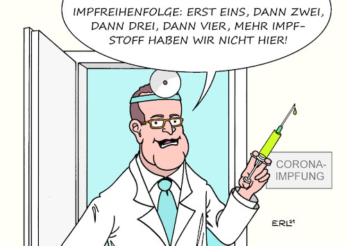 Cartoon: Impfreihenfolge (medium) by Erl tagged politik,corona,virus,pandemie,lockdown,impfstoff,beschaffung,spät,wenig,gesundheitsminister,jens,spahn,impfreihenfolge,diskussion,art,hausarzt,karikatur,erl,politik,corona,virus,pandemie,lockdown,impfstoff,beschaffung,spät,wenig,gesundheitsminister,jens,spahn,impfreihenfolge,diskussion,art,hausarzt,karikatur,erl