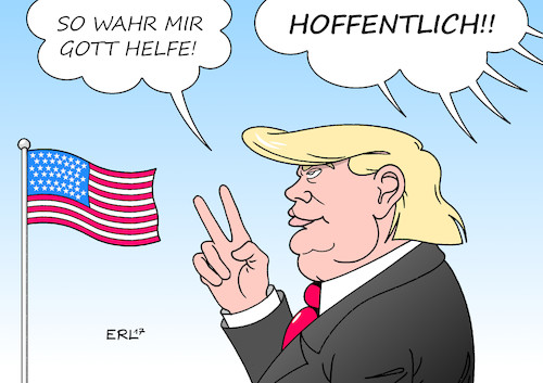 Cartoon: Inauguration 3 (medium) by Erl tagged donald,trump,praesident,usa,amtsantritt,inauguration,rechtspopulismus,sexismus,rassismus,welt,erde,angst,befuerchtungen,schwur,schwören,amtseid,gott,hilfe,karikatur,erl,illustration,politik,donald,trump,praesident,usa,amtsantritt,inauguration,rechtspopulismus,sexismus,rassismus,welt,erde,angst,befuerchtungen,schwur,schwören,amtseid,gott,hilfe,karikatur,erl