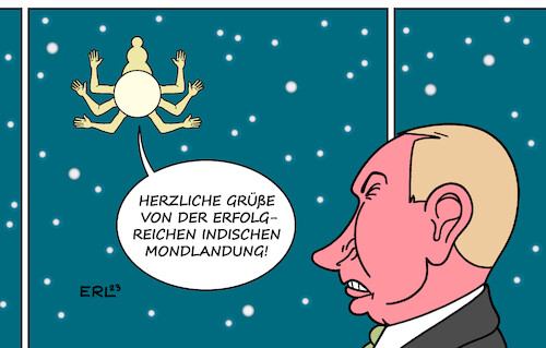 Indien auf dem Mond Indien auf dem Mond