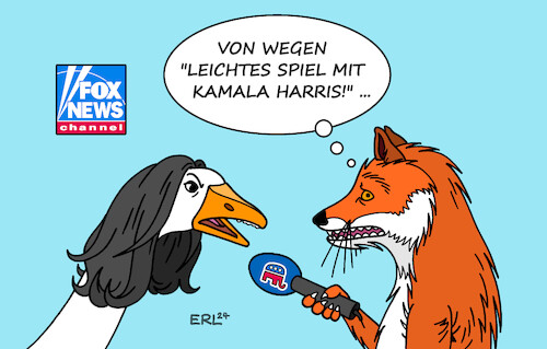 Kamala bei Fox News Kamala bei Fox News