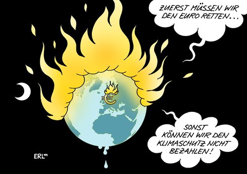 Cartoon: Klimaschutz (medium) by Erl tagged erderwärmung,klimawandel,klimaschutz,co2,konferenz,durban,klimaziel,verfehlt,kampf,euro,eurokrise,erderwärmung,klimawandel,klimaschutz,konferenz,durban,klimaziel,verfehlt,kampf,eurokrise