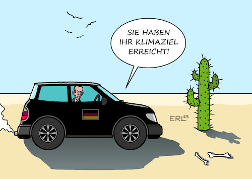 Cartoon: Klimaziele (medium) by Erl tagged politik,klima,klimawandel,erderwärmung,klimaschutz,deutschland,verkehr,auto,verkehrsminister,volker,wissing,klimaziele,wüste,karikatur,erl,politik,klima,klimawandel,erderwärmung,klimaschutz,deutschland,verkehr,auto,verkehrsminister,volker,wissing,klimaziele,wüste,karikatur,erl