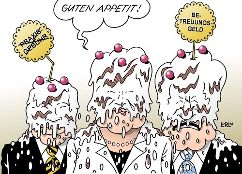 Cartoon: Koalitionsgipfel (medium) by Erl tagged koalition,gipfel,schwarz,gelb,cdu,csu,fdp,regierung,streit,unfähigkeit,projekte,wahlgeschenke,betreuungsgeld,praxisgebühr,abschaffung,rösler,merkel,seehofer,torte,gesicht,appetit,koalition,gipfel,schwarz,gelb,cdu,csu,fdp,regierung,streit,unfähigkeit,projekte,wahlgeschenke,betreuungsgeld,praxisgebühr,abschaffung,rösler,merkel,seehofer,torte,gesicht,appetit