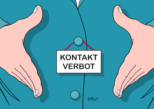 Cartoon: Kontaktverbot (medium) by Erl tagged politik,corona,virus,krise,coronavirus,coronakrise,deutschland,sozialkontakte,vermeidung,ausgangsbeschränkung,absage,veranstaltungen,sport,restaurants,geschäfte,wirtschaft,arbeit,stillstand,beratung,bundeskanzlerin,angela,merkel,ministerpräsidenten,beschluss,kontaktverbot,raute,karikatur,erl,politik,corona,virus,krise,coronavirus,coronakrise,deutschland,sozialkontakte,vermeidung,ausgangsbeschränkung,absage,veranstaltungen,sport,restaurants,geschäfte,wirtschaft,arbeit,stillstand,beratung,bundeskanzlerin,angela,merkel,ministerpräsidenten,beschluss,kontaktverbot,raute,karikatur,erl