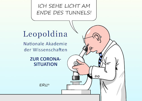 Cartoon: Lichtlein (medium) by Erl tagged politik,corona,pandemie,covid19,virus,kontaktsperre,ausgangsbeschränkung,schließung,schulen,kiindergärten,kitas,geschäfte,sehnsuch,normalität,rat,leopoldina,nationale,akademie,der,wissenschaften,hoffnung,perspektive,hoffnungsschimmer,lichtlein,mikroskop,licht,am,ende,des,tunnels,wissenschaft,karikatur,erl,politik,corona,pandemie,covid19,virus,kontaktsperre,ausgangsbeschränkung,schließung,schulen,kiindergärten,kitas,geschäfte,sehnsuch,normalität,rat,leopoldina,nationale,akademie,der,wissenschaften,hoffnung,perspektive,hoffnungsschimmer,lichtlein,mikroskop,licht,am,ende,des,tunnels,wissenschaft,karikatur,erl