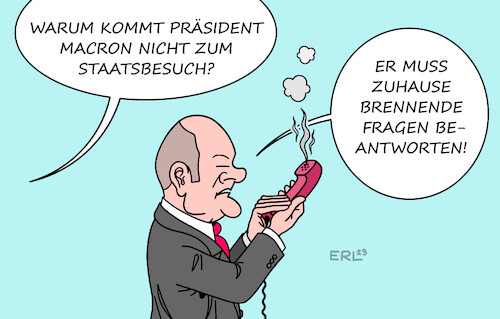 Macron-Besuch Macron-Besuch