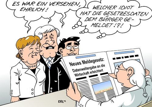 Meldegesetz Distanzierung Meldegesetz Distanzierung