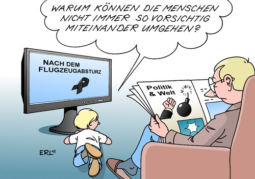 Cartoon: Menschen (medium) by Erl tagged flugzeugabsturz,flugzeugunglück,flug,barcelona,düsseldorf,unglück,trauer,opfer,tod,leid,angehörige,trost,gedenken,unterstützung,weltgeschehen,alltag,politik,brutalität,gewalt,gerangel,streit,karikatur,erl,flugzeugabsturz,flugzeugunglück,flug,barcelona,düsseldorf,unglück,trauer,opfer,tod,leid,angehörige,trost,gedenken,unterstützung,weltgeschehen,alltag,politik,brutalität,gewalt,gerangel,streit