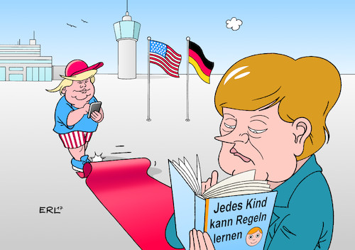 Merkel bei Trump Merkel bei Trump