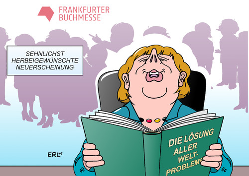 Merkel Buchmesse