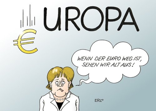 Cartoon: Merkel Euro (medium) by Erl tagged merkel,europa,euro,krise,rettung,rettungsschirm,rettungspaket,scheitern,alt,uralt,uropa,angela merkel,europa,euro,krise,rettung,rettungsschirm,scheitern,alt,uralt,angela,merkel