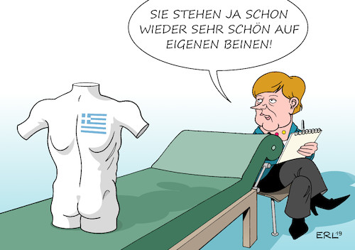 Merkel in Griechenland Merkel in Griechenland