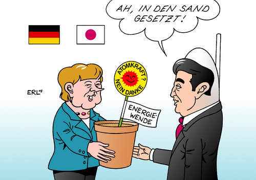 Merkel Japan