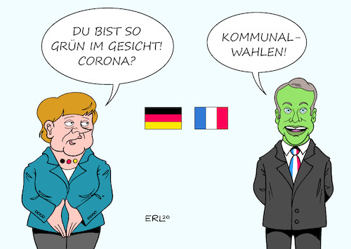 Merkel Macron Merkel Macron