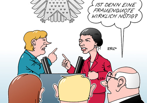 Merkel Wagenknecht Merkel Wagenknecht