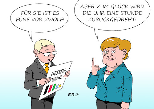 Merkel Zeitumstellung