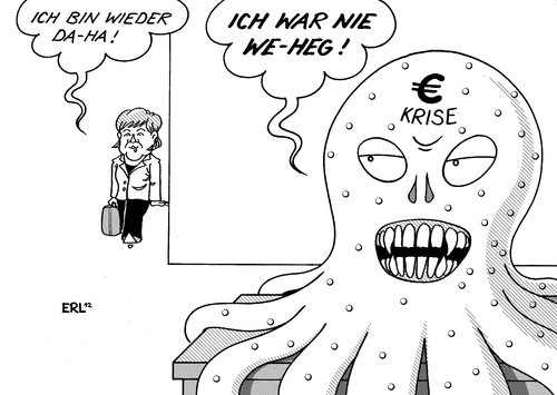 Merkel zurück aus dem Urlaub Merkel zurück aus dem Urlaub