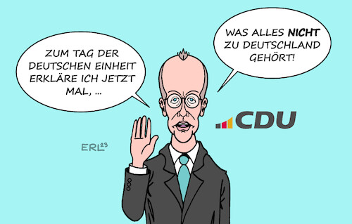 Merz erklärt Deutsche Einheit Merz erklärt Deutsche Einheit