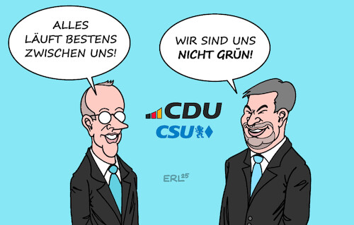 Merz und Söder Merz und Söder