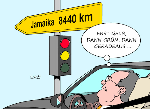 Mit 3G bis Jamaika