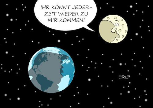 Cartoon: Mond Trump (medium) by Erl tagged politik,astronomie,raumfahrt,fünfzig,jahre,mondlandung,apollo,11,usa,mond,neil,armstrong,edwin,buzz,aldrin,michael,collins,erde,2019,probleme,klimawandel,erderwärmung,rechtspopulismus,rechtsextremismus,nationalismus,rassismus,präsident,donald,trump,menschen,asyl,karikatur,erl,politik,astronomie,raumfahrt,fünfzig,jahre,mondlandung,apollo,11,usa,mond,neil,armstrong,edwin,buzz,aldrin,michael,collins,erde,2019,probleme,klimawandel,erderwärmung,rechtspopulismus,rechtsextremismus,nationalismus,rassismus,präsident,donald,trump,menschen,asyl,karikatur,erl