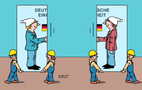 Nach der Einheitsfeier Nach der Einheitsfeier