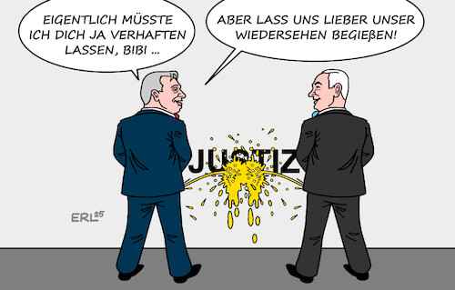 Netanjahu bei Orban Netanjahu bei Orban