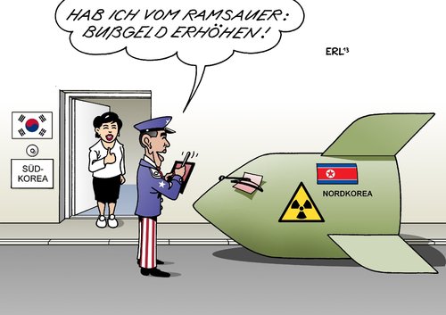 Nordkorea Bußgeld Nordkorea Bußgeld
