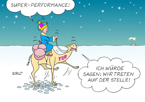 Cartoon: One-Man-Show (medium) by Erl tagged politik,fdp,dreikönigstreffen,christian,lindner,hauptdarsteller,alleinunterhalter,one,man,show,umfragewerte,stagnation,kamel,heilige,drei,könige,bethlehem,stall,jesus,maria,josef,stern,karikatur,erl,politik,fdp,dreikönigstreffen,christian,lindner,hauptdarsteller,alleinunterhalter,one,man,show,umfragewerte,stagnation,kamel,heilige,drei,könige,bethlehem,stall,jesus,maria,josef,stern,karikatur,erl