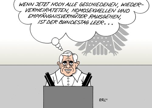 Papst Bundestag Papst Bundestag