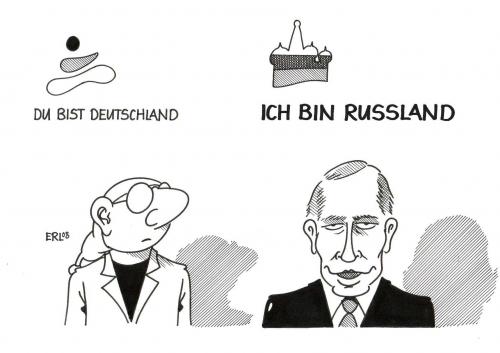 Cartoon: Putin (medium) by Erl tagged putin,russland,deutschland,,wladimir,putin,russland,deutschland,vergleich,du,bist,logos,arroganz,macht,böse,hinterlistig,suspekt,kreml,flagge,nationen,kommunismus,diktatur,ethnische,säuberung,present,machthungrig,populismus,wladimir putin