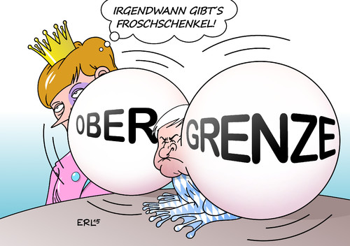 Cartoon: Rache (medium) by Erl tagged flüchtlinge,cdu,csu,parteitag,bundeskanzlerin,angela,merkel,demütigung,ministerpräsident,bayern,horst,seehofer,prinzessin,frosch,forderungen,obergrenze,aufblasen,rache,froschschenkel,märchen,froschkönig,karikatur,erl,flüchtlinge,cdu,csu,parteitag,bundeskanzlerin,angela,merkel,demütigung,ministerpräsident,bayern,horst,seehofer,prinzessin,frosch,forderungen,obergrenze,aufblasen,rache,froschschenkel,märchen,froschkönig,karikatur,erl