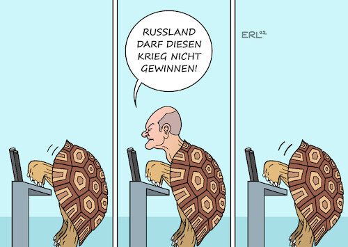 Cartoon: Regierungserklärung (medium) by Erl tagged politik,bundeskanzler,olaf,scholz,spd,kommunikation,defizit,sprechen,erklären,regierungserklärung,bundestag,rede,krieg,russland,ukraine,schildkröte,rückzug,panzer,karikatur,erl,politik,bundeskanzler,olaf,scholz,spd,kommunikation,defizit,sprechen,erklären,regierungserklärung,bundestag,rede,krieg,russland,ukraine,schildkröte,rückzug,panzer,karikatur,erl