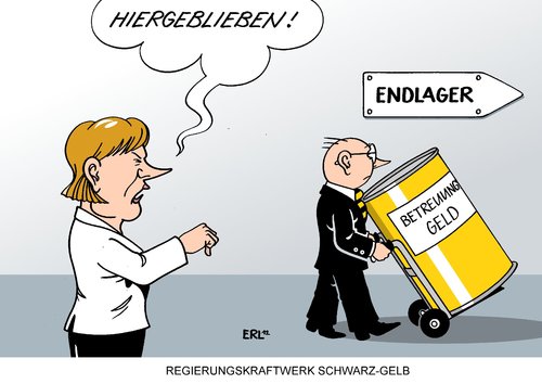 Regierungskraftwerk Schwarz-Gelb Regierungskraftwerk Schwarz-Gelb